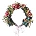 Valdler Vintage Nature Berries Flower Crown with Adjustable Ribbon for Wedding Festivals