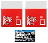 Impossible/Polaroid Color Glossy Film for Polaroid SX70 Cameras - 2 Pack