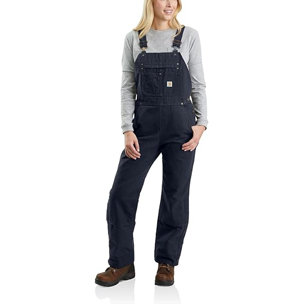 【Carhartt】 DOUBLE-FRONT BIB レデ イスオーバーオール Denim Double-Front Bib Overall | Carhartt Reworked