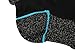 Kodal Copper Ankle Socks, Athletic Low Cut Running Socks for Men Women, Moisture Wicking, Odor Control, Breathable for Sweaty Feet (4 Pairs)