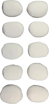 Stove Wizard 10 White Ceramic Pebbles Replacement Coal for Gas Bio Ethanol view 9