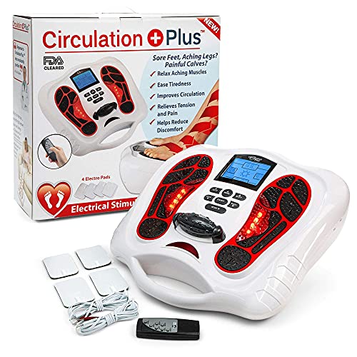 Circulation Plus EMS & TENS Foot Muscle Massager Machine TwoSystem