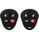 Sonayiu 2pcs Replace Component EZSDEI474V Key Fob Keyless Entry Remote Cover Protector Compatible with Viper Automate Avital Hornet Python EZSDEI474V, RPN 474V