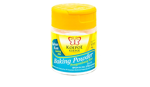Amazon Com Koepoe Koepoe Baking Powder 45 Gram Grocery Gourmet Food