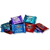 Dark Chocolate Assortment Squares Candy, Individually Wrapped - 25 lb (Approx. 1,125 pieces)