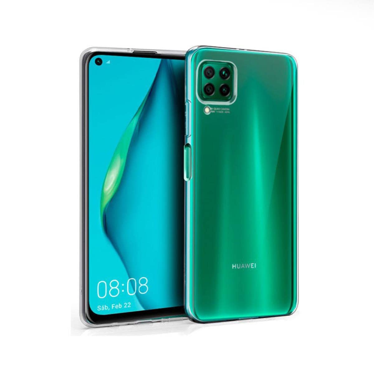 Cool Silicone Case for Huawei P40 Lite (Transparent)