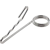 Stainless Scuba Diving Hook for Garvin Jon Line, Safety Stop/Drift Dive Line Clip, Electrolysis Treated, 4mm Wire