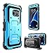 i-Blason Case Designed for Galaxy S7, Armorbox Series Built-in Screen Protector Full body Heavy Duty Protection Shock Reduction Bumper Case for Samsung Galaxy S7 2016 Release (Blue)