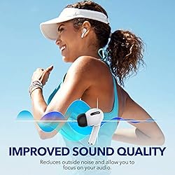 Memory Foam Tips for AirPods Pro 1 & 2 , V3.0, No