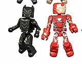 Marvel Minimates Captain America Civil War Iron Man Mark 46 & Black Panther Figure 2 pack