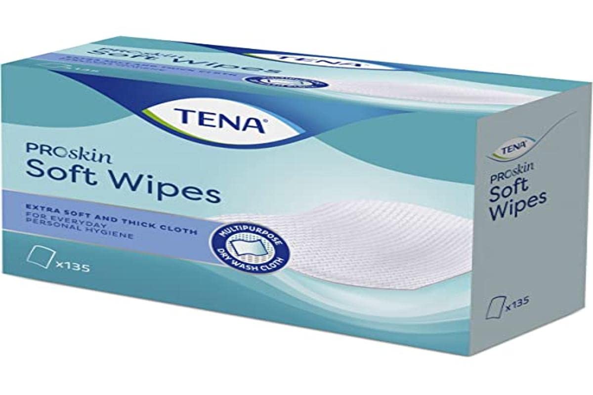 Tena Soft Wipe Toallitas 135U