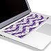 Kuzy MacBook Pro 13 inch Keyboard Cover 2020 A2289 and MacBook Pro 16 inch Keyboard Cover 2019 A2141 Silicone key board Skin Thin Protector for MacBook Pro Keyboard Cover with Touch Bar Elagent Purple