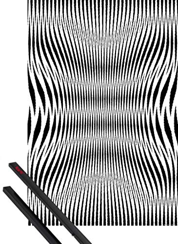 1art1 Illusioni Ottiche Poster Stampa 91x61 Cm Disegno