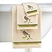 Collections Etc Birds and Blooms Bathroom Towel Set