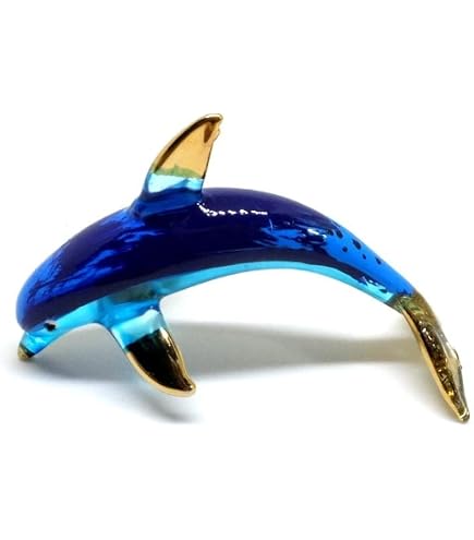 Amazon.com: Chesapeake Bay 68524 Glass Blue Layered Dolphin 6