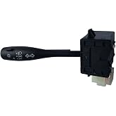 cciyu Multifunction Turn Signal Switch for Nissan for Pathfinder 1994-1995 | for Nissan Pickup Truck 1994-1995, Side Marker Lights, Combination Switch, Headlamp, Replace 2554075P08, Plastic, Black