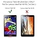 Fintie Tab2 A8 / Tab3 8 Case - [Folio Fit] Premium PU Leather Stand Cover with Stylus Holder for Tab 2 A8-50 / Tab 3 A8 8-Inch Android Tablet, Black