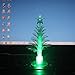 ZERO121 Colorful Christmas Tree Mini Christmas Tree USB Christmas Tree Mini USB Powered 7 Colors Fiber Optic Seasonal Decorative Christmas Tree(Color Changing) (Microfiber)