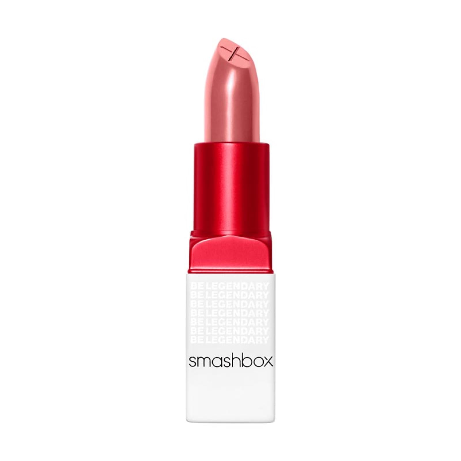 Smashbox Be Legendary Prime & Plush Lipstick | Creamy, High-Pigment, Peptide + Moisture Infused lipstick with built in primer for smooth color, 0.14 Ounce, Level Up