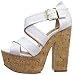 Luichiny Women's Van Buren Imitation Platform Sandal