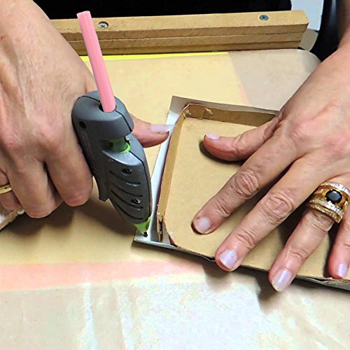 image for Hot Melt Glue Sticks,12 Colors Melt Heating Glue Gun Craft Sticks for 