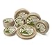 100% Compostable Paper Bowls [11.5oz 1000 Pack] Soup Bowls, Pasta Bowls, Cereal, Salad, Ice Cream, Disposable Bamboo Small Bowls, Biodegradable, Unbleached by Earth's Natural Alternative