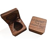 LLERRA Walnut Guitar Pick Box, Father's Day Gift from Daughter & Son, Guitar Gifts for Dad, I Couldn't Pick a Better Dad, Guitar Dad Gift, 1 Pack, GPB-D1