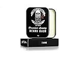 Mad Viking Fjord Beard Balm – Non-Greasy Balm to Soften & Style with a Medium Hold - Made with Shea Butter, Beeswax & Premium Oils – Crisp Clean Citrus & Woodsy Scent, Made in the USA - 2oz