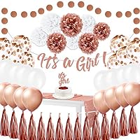 EpiqueOne Baby Shower Decorations for Girl - It