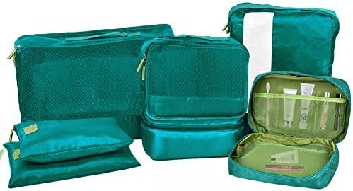 Atralife Packing Cubes Set for Travel, Luggage Packing Organizers with Toiletry Bag …