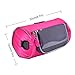YAZER Bicycle Bags Durable Cycling Bicycle Bike Front Handlebar Bag with Transparent Pouch with iPhone Case for Map,Outdoor Activities,Riding (Pink)