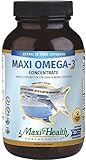 Maxi Oemga 3 Concentrate 180 Plus 20 Bonus Enteric Coated Capsules PACK OF 2 400 total caps