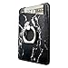 uCOLOR Card Holder Sleeves (White&Black Marble)