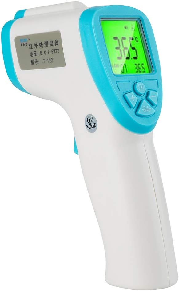 April Story Infrared Thermometer, Non-Contact Digital Laser Infrared Thermometer Gun with LCD Display