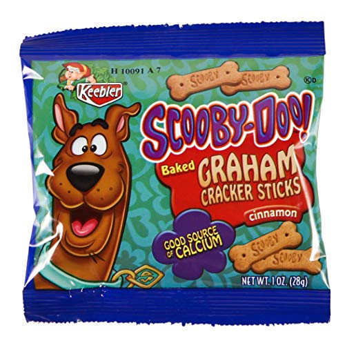 Kellogg's Keebler Graham Sticks, ScoobyDoo Bones Cinnamon, 1 Ounce