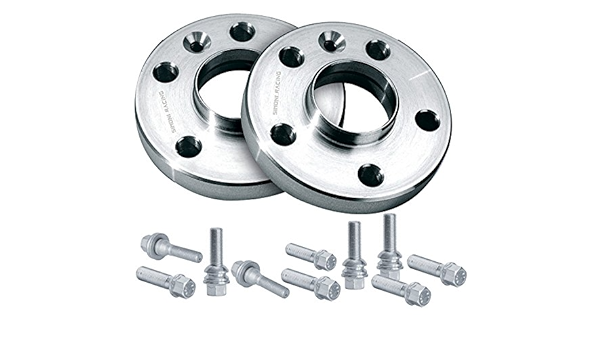 Simoni Racing DR020/B6 Kit 2 Separadores Ruedas Completos de Tornillos, 16 mm