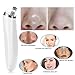 MEINAIER Blackhead Remover Tool Pore Vacuum Comedone Extractor Acne Comedo Suction Microdermabrasion Exfoliating Machine Rechargeable White Set