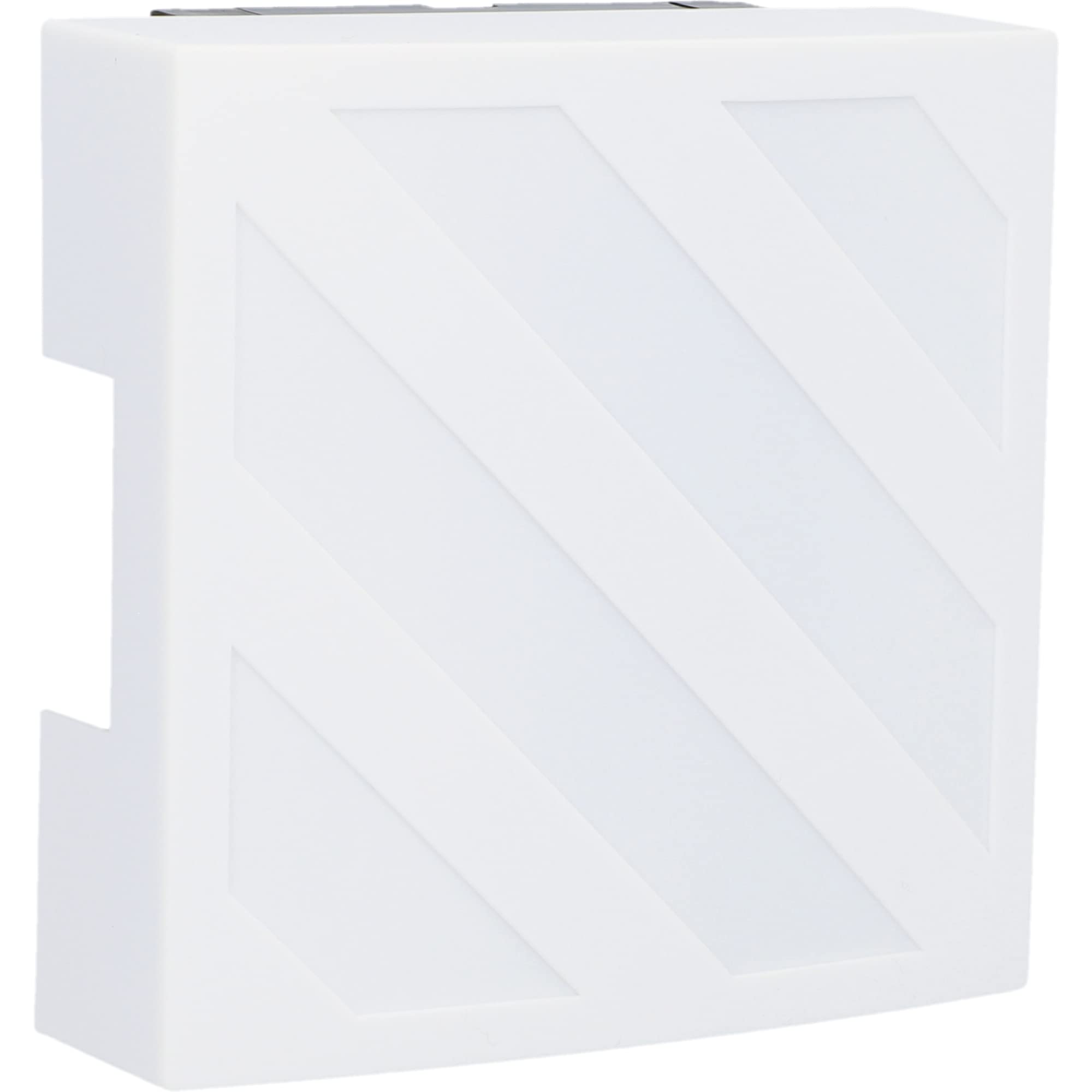 UNITEC Turino Tritone Gong Electronic 78-85dB IP20 Battery and Transformer Operated White