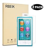 RBEIK Apple Ipod Nano 7th Generation Screen Protector Glass - Premium [Tempered Glass] [9H Hardness] [Bubble Free] [Anti-Scratch] [Touch Sensitive] Screen Protector for Apple Ipod Nano 7th Gen