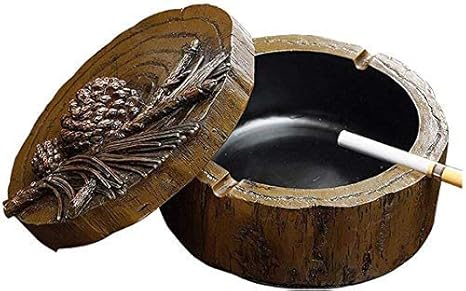 Amazon Dong Ww 灰皿 灰皿 灰皿ヨーロッパのレトロでカバーファッションオフィスパーソナライズギフトリビングルームの装飾コーヒーテーブル コーヒーテーブル灰皿 家庭用家具 インテリア オンライン通販
