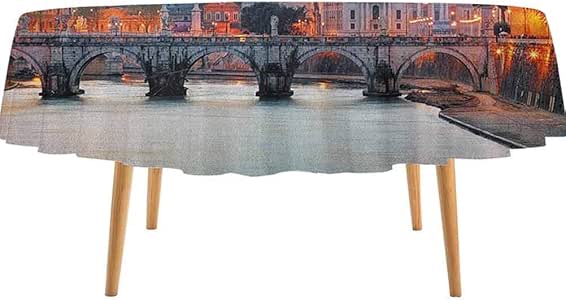 prunushome Italy Tablecovers Vatican Rome View in The Evening Famous