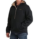 Cinch Men's Black Sherpa Hoodie Black