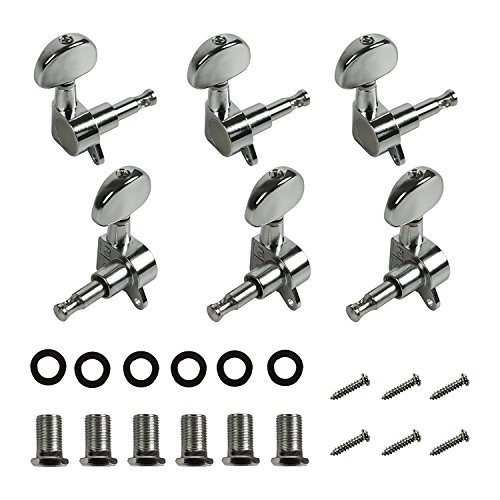 image for FINO ZEE Guitar Machine Head,6 String Tuning Pegs for 3L3R Folk Acoust