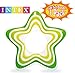 Intex Inflatable Star Shape Swim Rings Green, Yellow & Purple Gift Set Bundle with Bonus Matty's Toy Stop 16