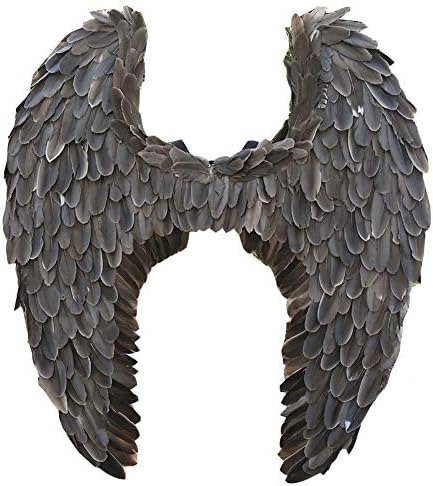 ロモハナガ コスプレ道具 天使 羽 1cm 翼 天使の翼 天使の羽 エンジェル 妖精 パーティーグッズ クリスマス用 翼のみ グレー 白 学園祭 金 コスチューム 文化祭 黒 ハロウィン 大放出セール
