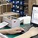 Phomemo 4x6 Thermal Direct Shipping Label, 4''x 6'' Fan-Fold Labels, Compatible with Rollo, MUNBYN, Zebra, Fargo Label Printer, 1 Pack of 500 Labels