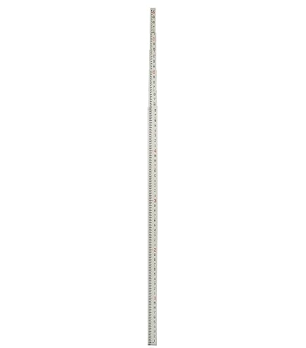 AdirPro 6 FT Aluminum Grade Rod – Telescoping Measuring Stick With 4 Sections, Locking Button, And Carrying Case (8ths Scale, Compact To 2 FT)