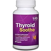 LIG Thyroid Soothe -Natural Herbal Supplement for Overactive Thyroid-Minimize Thyroid Goiter-Balance Hormone Levels-Maintain Thyroid Function