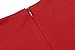 Zeagoo Women's Sleeveless Hollow Out Cocktail Party Mini Pencil Bodycon Dress,Small,Red