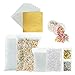 KOMIWOO 107 Pack Slime Kit - 100 Sheets Imitation Gold Leaf, Fishbowl Beads Fish Bowl 3.5oz, Slushie Beads 3.5oz, Colorful Styrofoam Foam Balls 10000pcs Fake Sprinkles, Fruit Splice, Glitter Sequins